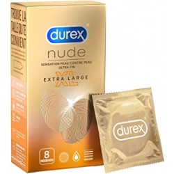 DUREX NUDE XL Extra large...