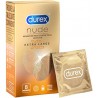 DUREX NUDE XL Extra large Boite de 8 préservatifs