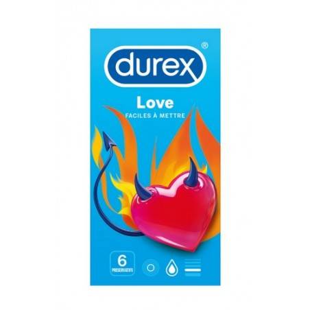 DUREX LOVE Boite de 6 préservatifs