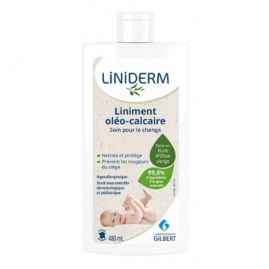 GILBERT Liniderm Liniment Oleo-Calcaire Flacon de 480 ml GILBERT Liniderm Liniment Oleo-Calcaire Flacon de 480 ml