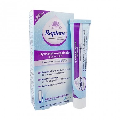 Replens Hydratation vaginale longue durée Boite de 8 unidoses Replens Hydratation vaginale longue durée Boite de 8 unidoses