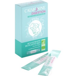 CALMOSINE Digestion Boisson apaisante aux extraits de plantes BIO Boite de 12 dosettes