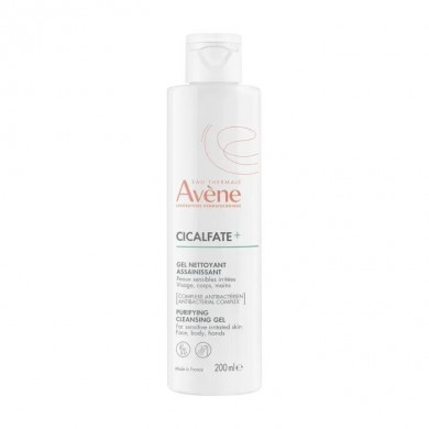 AVENE  Cicalfate+ Gel nettoyant assainissant Flacon de 200ml AVENE  Cicalfate+ Gel nettoyant assainissant Flacon de 200ml