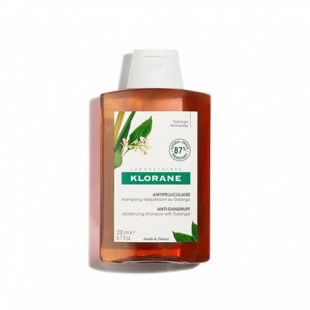 KLORANE Shampoing rééquilibrant au Galanga Flacon de 200 ml