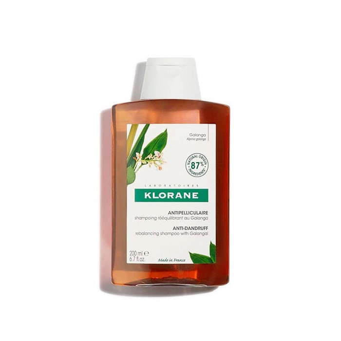 KLORANE Shampoing rééquilibrant au Galanga Flacon de 200 ml