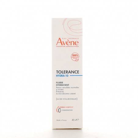 Avène Tolérance Hydra-10 Fluide Hydratant Tube de 40 ml