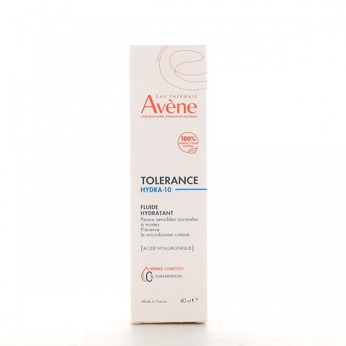 Avène Tolérance Hydra-10 Fluide Hydratant Tube de 40 ml