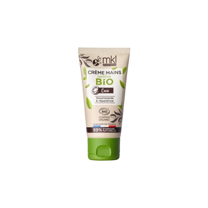 MKL Crème mains BIO COCO tube de 50 ml