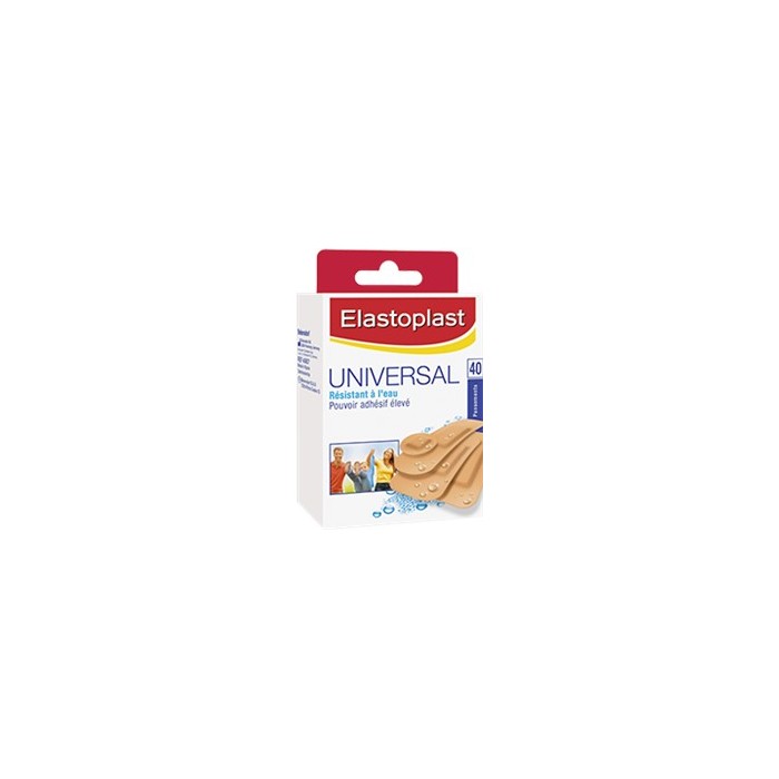 ELASTOPLAST UNIVERSAL Boite de 40 pansements