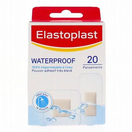 ELASTOPLAST Pansements waterproof Boite de 20