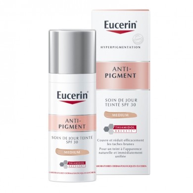 EUCERIN ANTI-PIGMENT Soin de Jour Teinté Médium SPF 30 EUCERIN ANTI-PIGMENT Soin de Jour Teinté Médium SPF 30