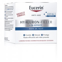 EUCERIN HYALURON-FILLER + 3x EFFECT Soin de Nuit Pot de 50 ml