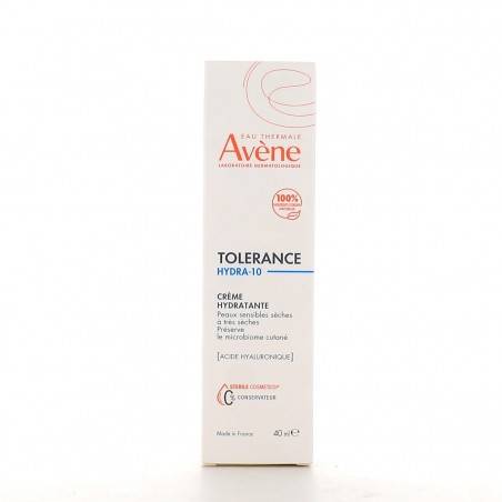 Avène Tolérance Hydra-10 Crème Hydratante Tube de 40 ml