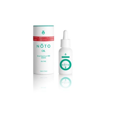 NOTO HUILE DE CBD 5% SAVEUR FRUITS ROUGES Flacon de 10ML
