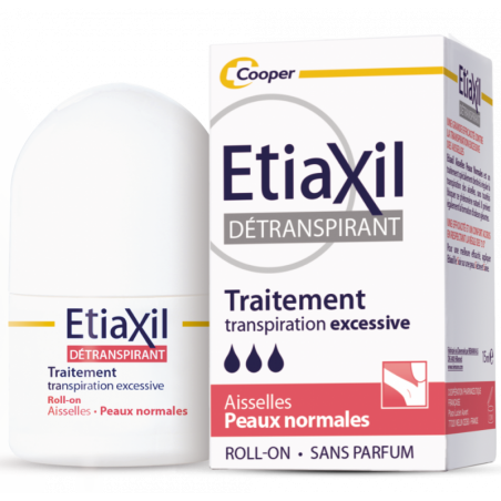 ETIAXIL AISSELLES Détranspirant Peaux Normales Bille de 15ml