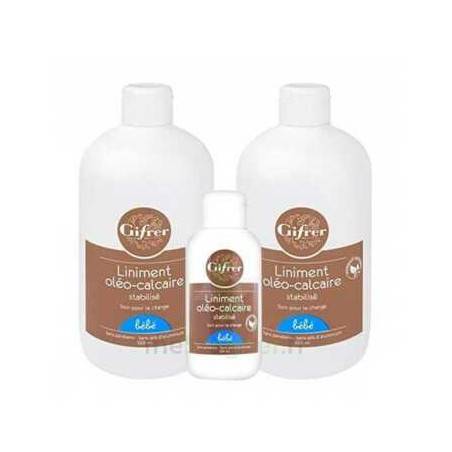LINIMENT OLEO CALCAIRE GIFRER 2 x 500 ml + 1 format voyage offert