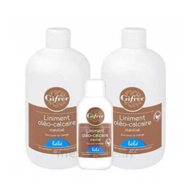 LINIMENT OLEO CALCAIRE GIFRER 2 x 500 ml + 1 format voyage offert