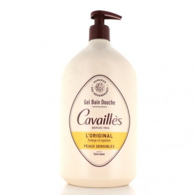 CAVAILLÈS GEL BAIN DOUCHE SURGRAS L'ORIGINAL  Flacon pompe de 1L CAVAILLÈS GEL BAIN DOUCHE SURGRAS L'ORIGINAL  Flacon pompe de 1L