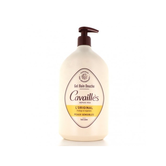 CAVAILLÈS GEL BAIN DOUCHE SURGRAS L'ORIGINAL  Flacon pompe de 1L