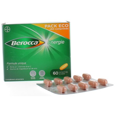 BEROCCA Energie Boite de 60 comprimés à avaler