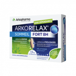 Arkorelax Sommeil Fort 8H Boite de 15 comprimés Arkorelax Sommeil Fort 8H Boite de 15 comprimés