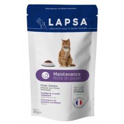 LAPSA Croquettes MAINTENANTCE pour chats adultes Sachet de 2kg
