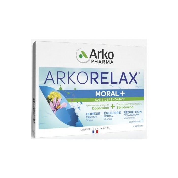 ARKORELAX MORAL + Boite de 60 comprimés