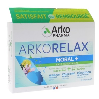 ARKORELAX MORAL + Boite de 30 comprimés ARKORELAX MORAL + Boite de 30 comprimés