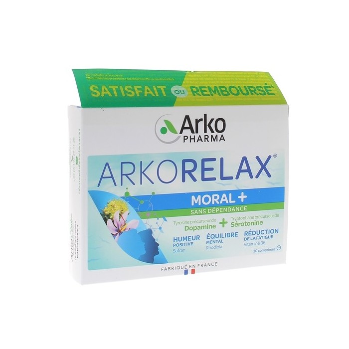 ARKORELAX MORAL + Boite de 30 comprimés