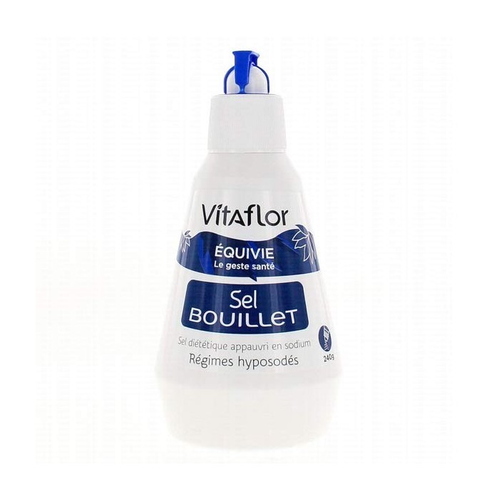 VITAFLOR Sel Bouillet Flacon de 240 grammes VITAFLOR Sel Bouillet Flacon de 240 grammes