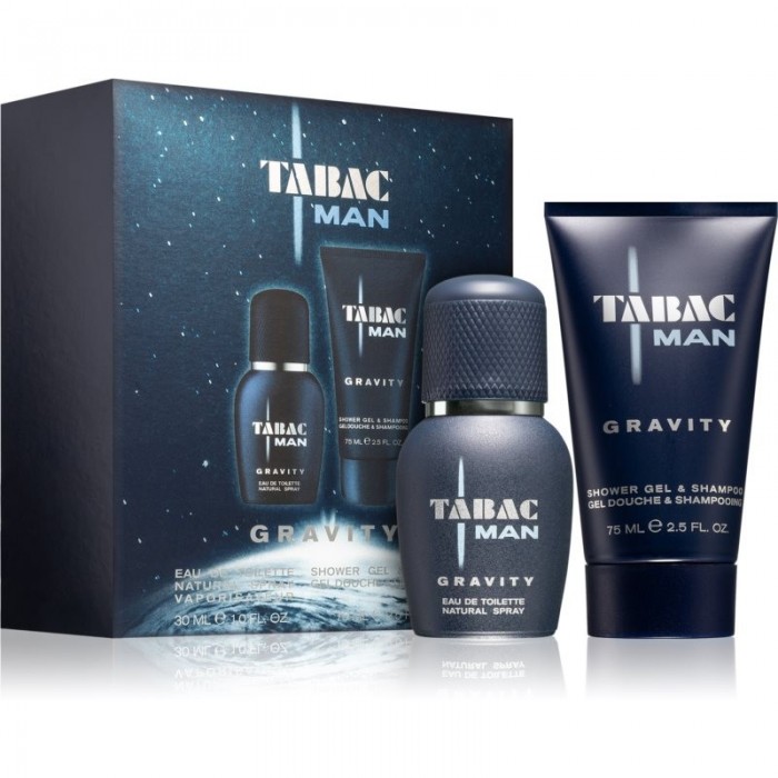 TABAC COFFRET MAN GRAVITY EAU DE TOILETTE 50ML + GEL DOUCHE 75ML