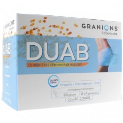 DUAB Complément alimentaire pour les problèmes urinaires Boite de 60 gélules