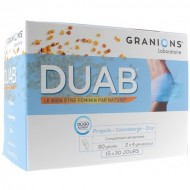 DUAB Complément alimentaire pour les problèmes urinaires Boite de 60 gélules DUAB Complément alimentaire pour les problèmes urinaires Boite de 60 gélules