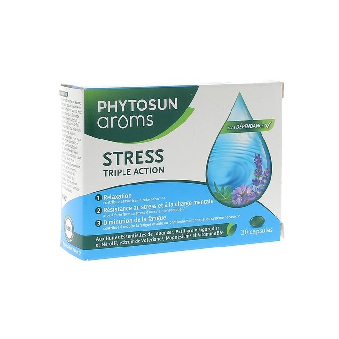 PHYTOSUN AROMS STRESS Triple action Boite de 30 capsules