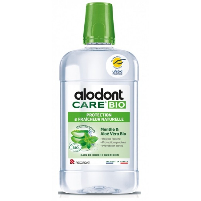 ALODONT CARE BIO PROTECTION ET FRAiCHEUR NATURELLE Flacon de 500 ml