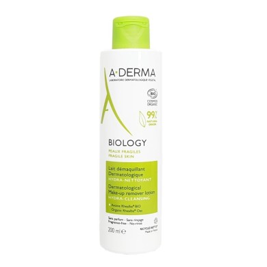 ADERMA BIOLOGY LAIT DÉMAQUILLANT BIO Flacon de 200ML ADERMA BIOLOGY LAIT DÉMAQUILLANT BIO Flacon de 200ML