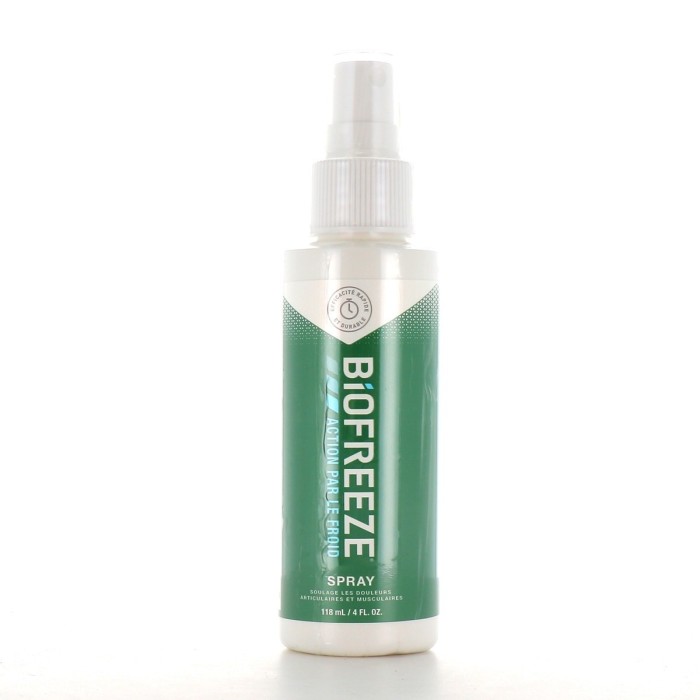 BIOFREEZE Gel antalgique effet froid Spray de 118 ml BIOFREEZE Gel antalgique effet froid Spray de 118 ml
