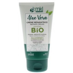 MKL ALOE VERA Crème réparatrice 3 EN 1 Tube de 150 ml MKL ALOE VERA Crème réparatrice 3 EN 1 Tube de 150 ml
