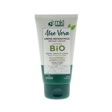 MKL ALOE VERA Crème réparatrice 3 EN 1 Tube de 150 ml