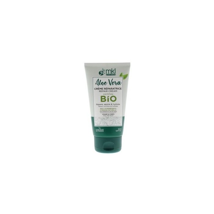 MKL ALOE VERA Crème réparatrice 3 EN 1 Tube de 150 ml