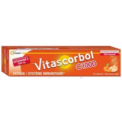 Vitascorbol C1000 Vitamine C 1000 mg comprimés effervescents