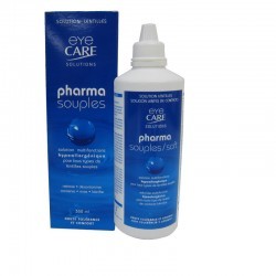 EYE CARE Solution pharma souples pour toutes lentilles Flacon de 360 ml EYE CARE Solution pharma souples pour toutes lentilles Flacon de 360 ml