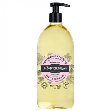 Le Comptoir du Bain Huile de Douche Escale en Orient Flacon de 1litre Le Comptoir du Bain Huile de Douche Escale en Orient Flacon de 1litre