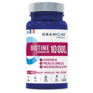Granions BIOTINE 10000 UG Boite de 60 comprimés Granions BIOTINE 10000 UG Boite de 60 comprimés
