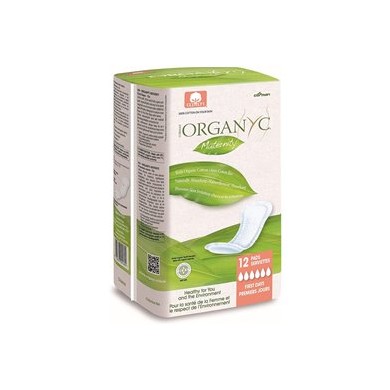 ORGANYC Premiers jours maternité Paquet de 12 serviettes ORGANYC Premiers jours maternité Paquet de 12 serviettes