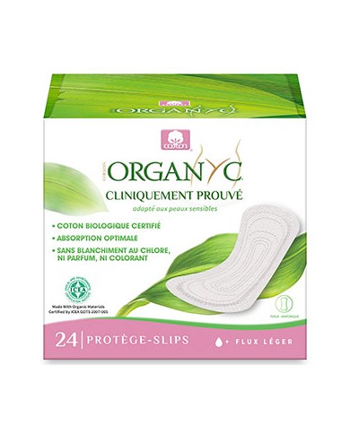 ORGANYC Protège slip extra fin BIO Boite de 24
