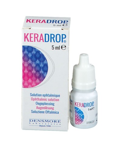 KERADROP Solution ophtalmique Flacon de 5 ml