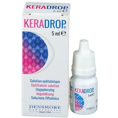 KERADROP Solution ophtalmique Flacon de 5 ml