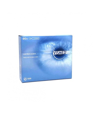VISMED Lubrifiant oculaire Boite de 20 unidoses de 0.3ml