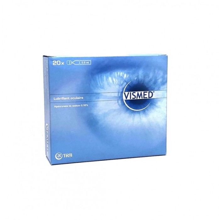 VISMED Lubrifiant oculaire Boite de 20 unidoses de 0.3ml